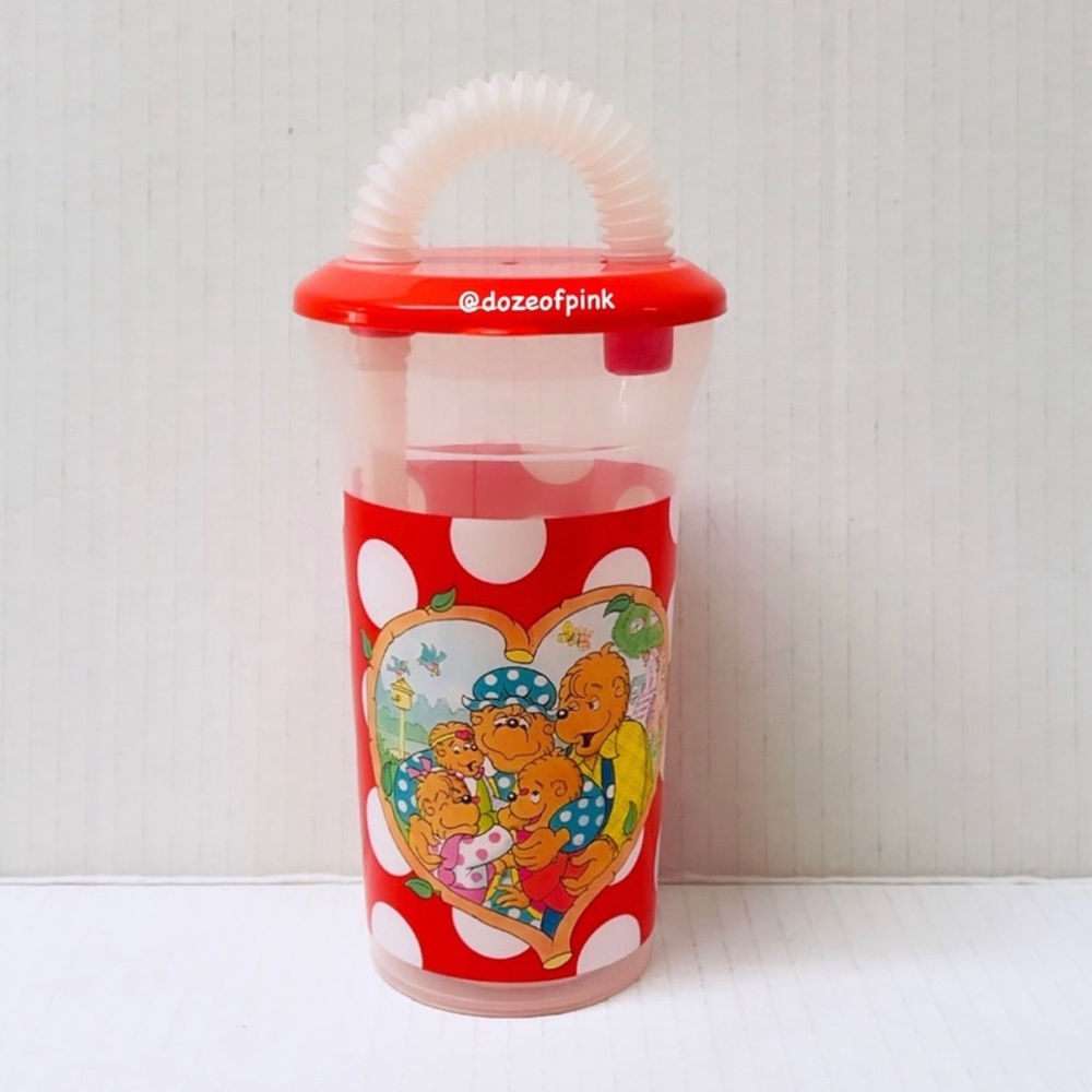 The Berenstain Bears Snap Lid Tumbler with Straw